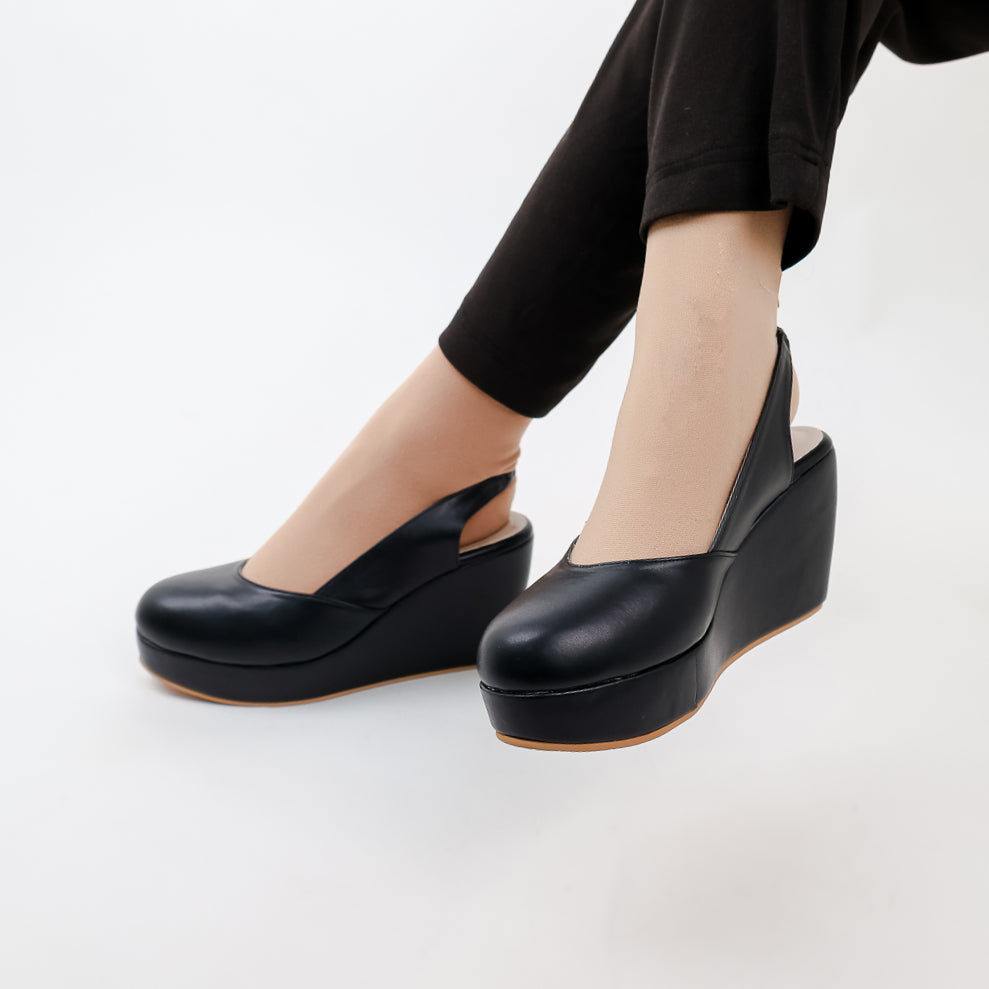 Reana Luxe Slingback Wedge