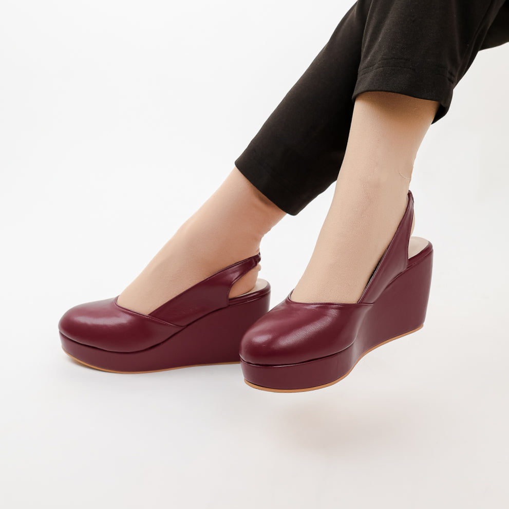 Reana Luxe Slingback Wedge