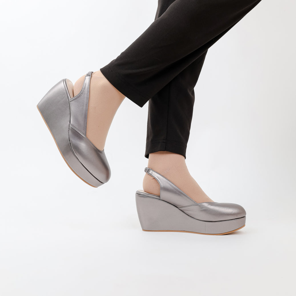 Reana Luxe Slingback Wedge