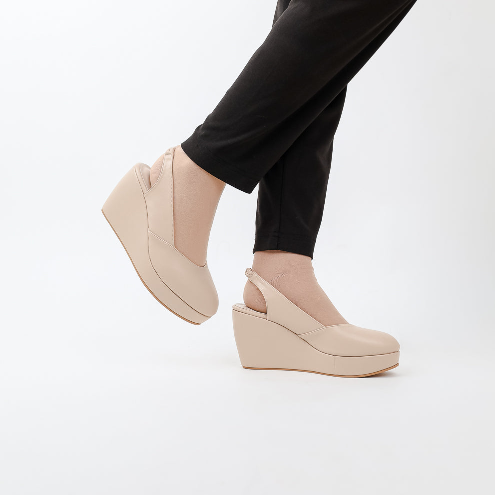 Reana Luxe Slingback Wedge