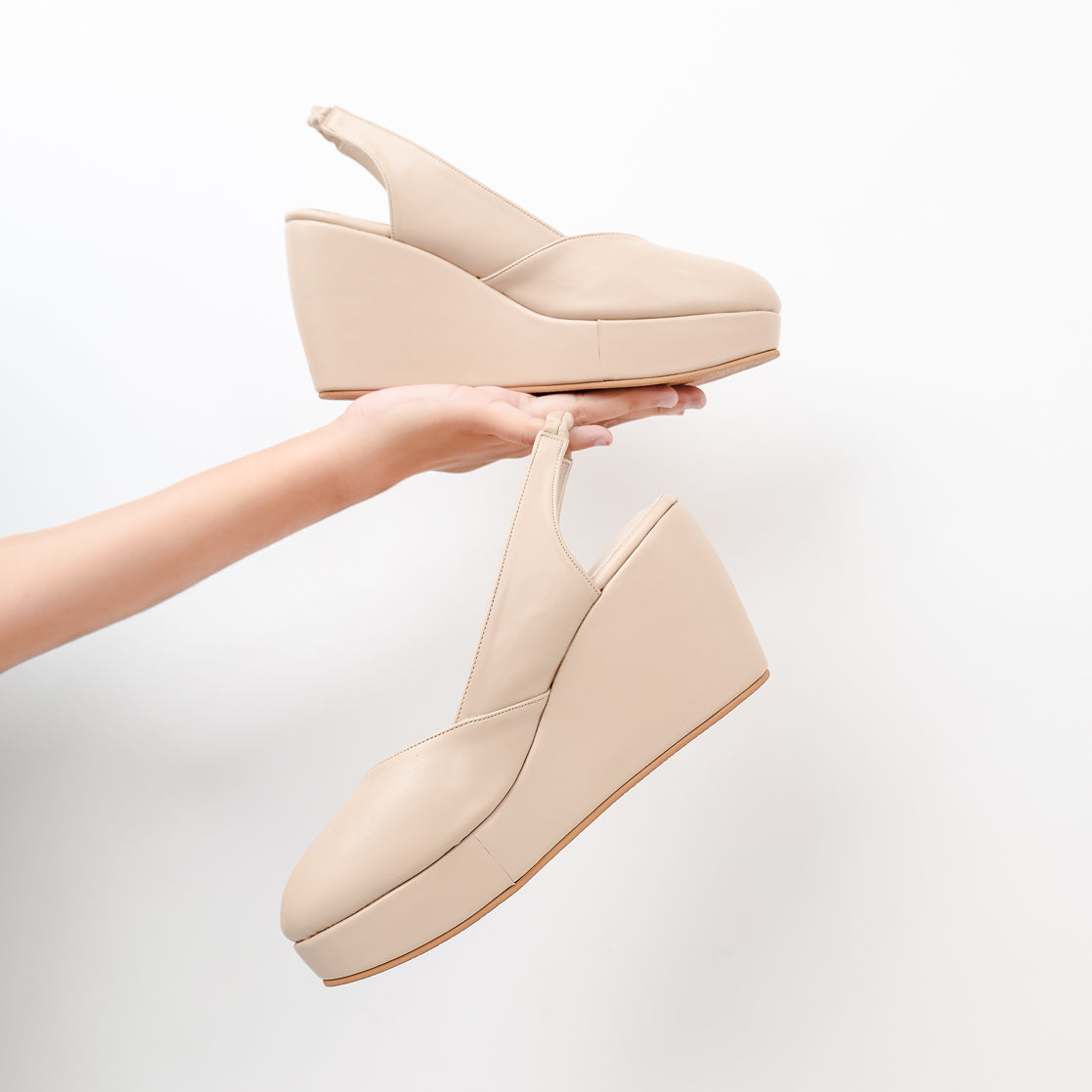 Reana Luxe Slingback Wedge