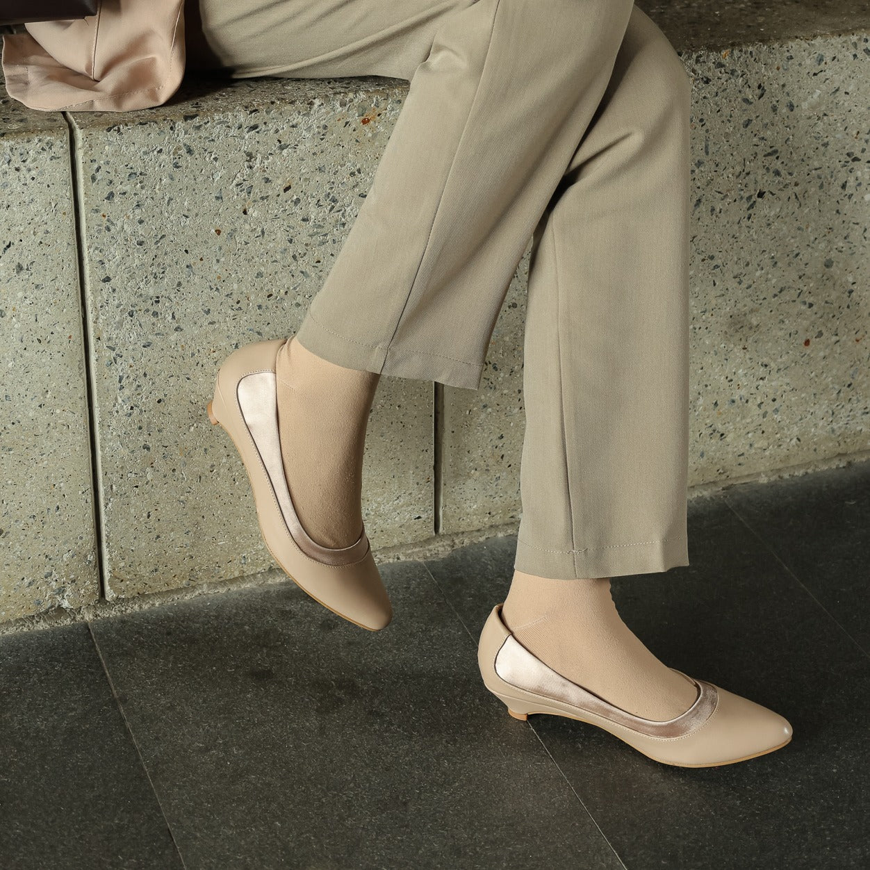 Selina X Pointed Kitten Heel