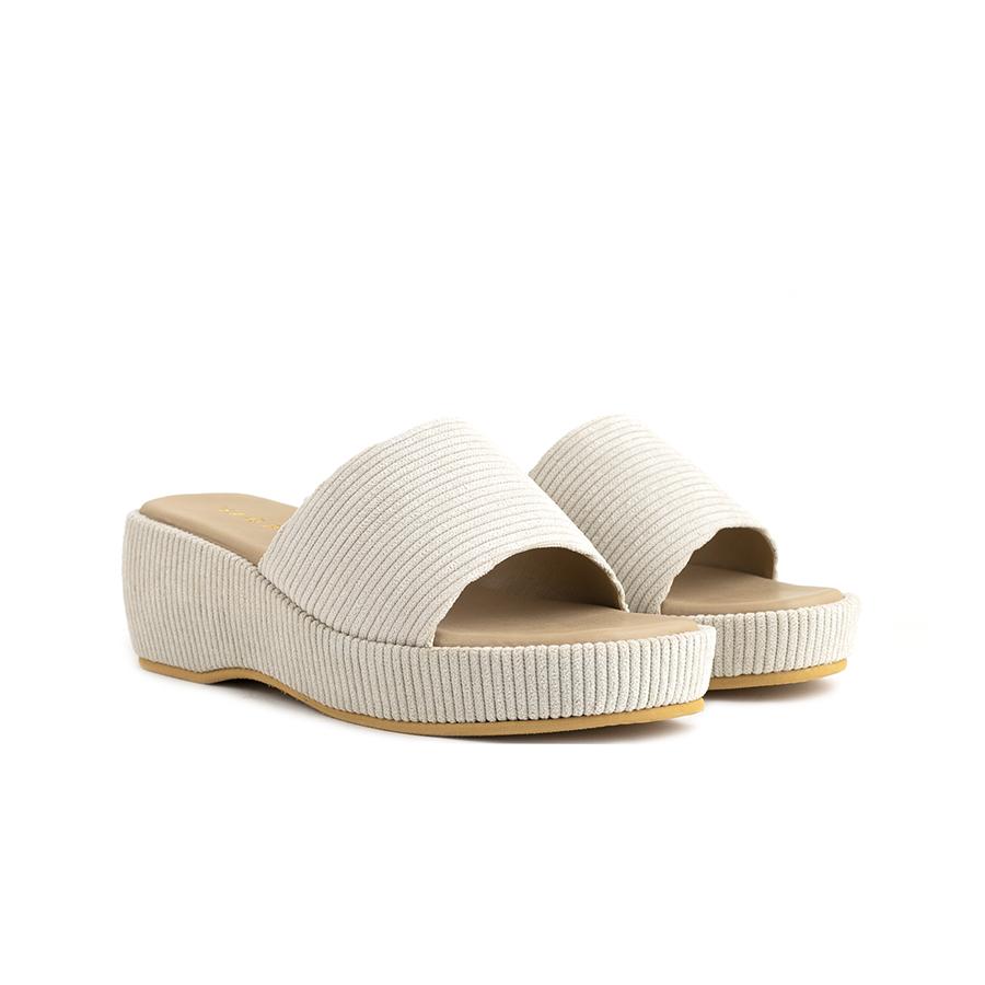 Corduroy Sandals Madre 35 Cream