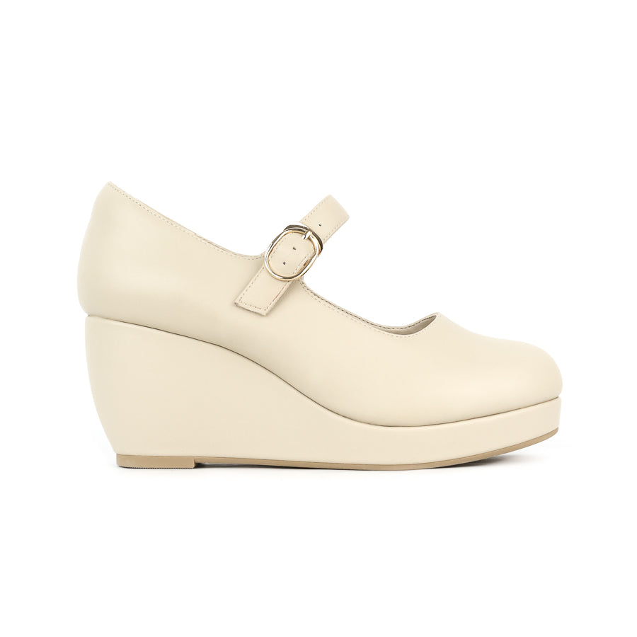 Ruby Mary Jane Buckle Wedge