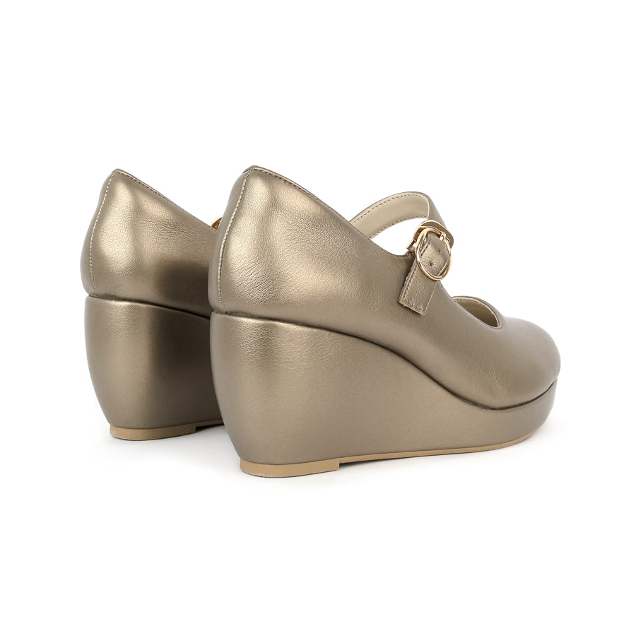 Ruby Mary Jane Buckle Wedge