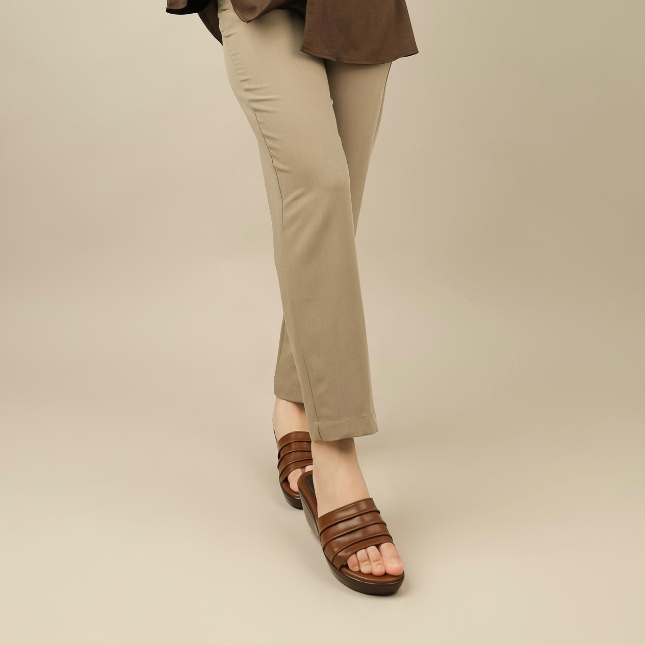 Selma Pleated Sandal
