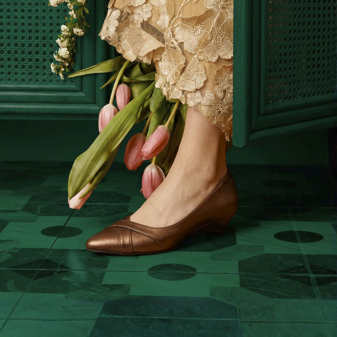 Sofia Pointed Kitten Heel