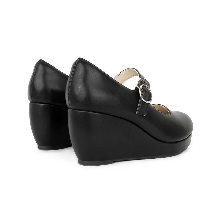 Ruby Mary Jane Buckle Wedge