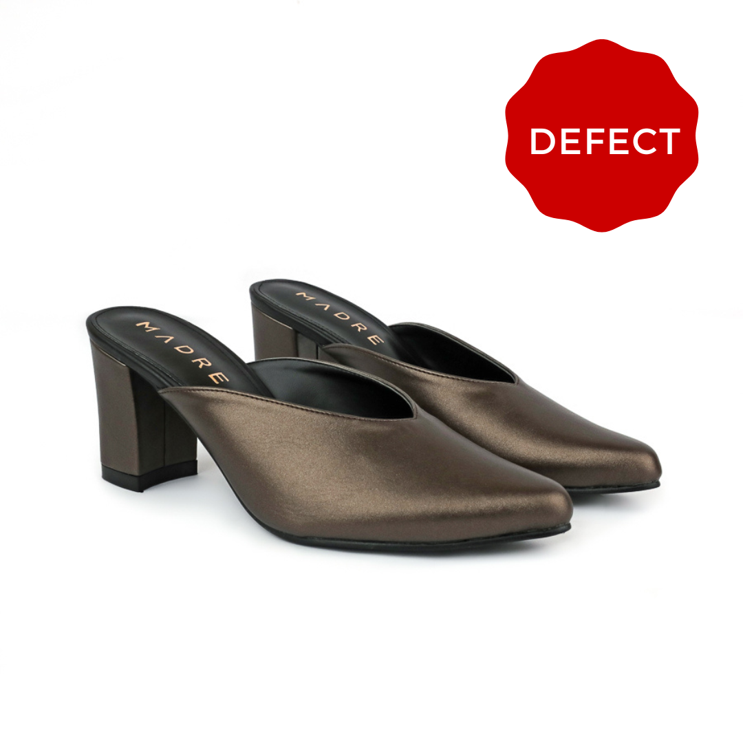 Defect Sofy Pointed Mule Heel
