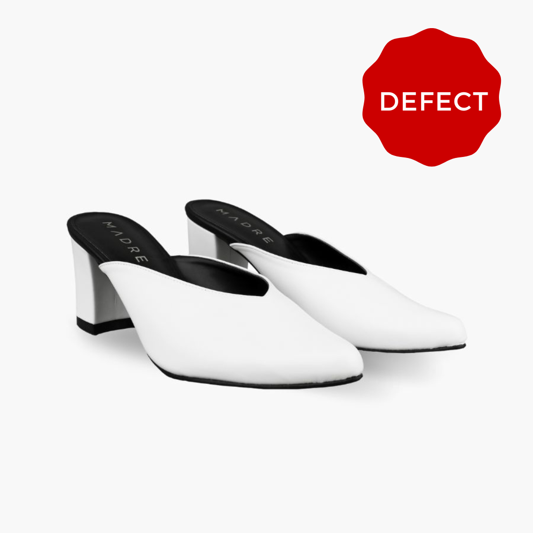 Defect Sofy Pointed Mule Heel