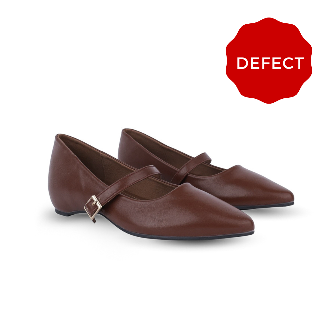 Defect Nelly Mary Jane Ballerina Flats