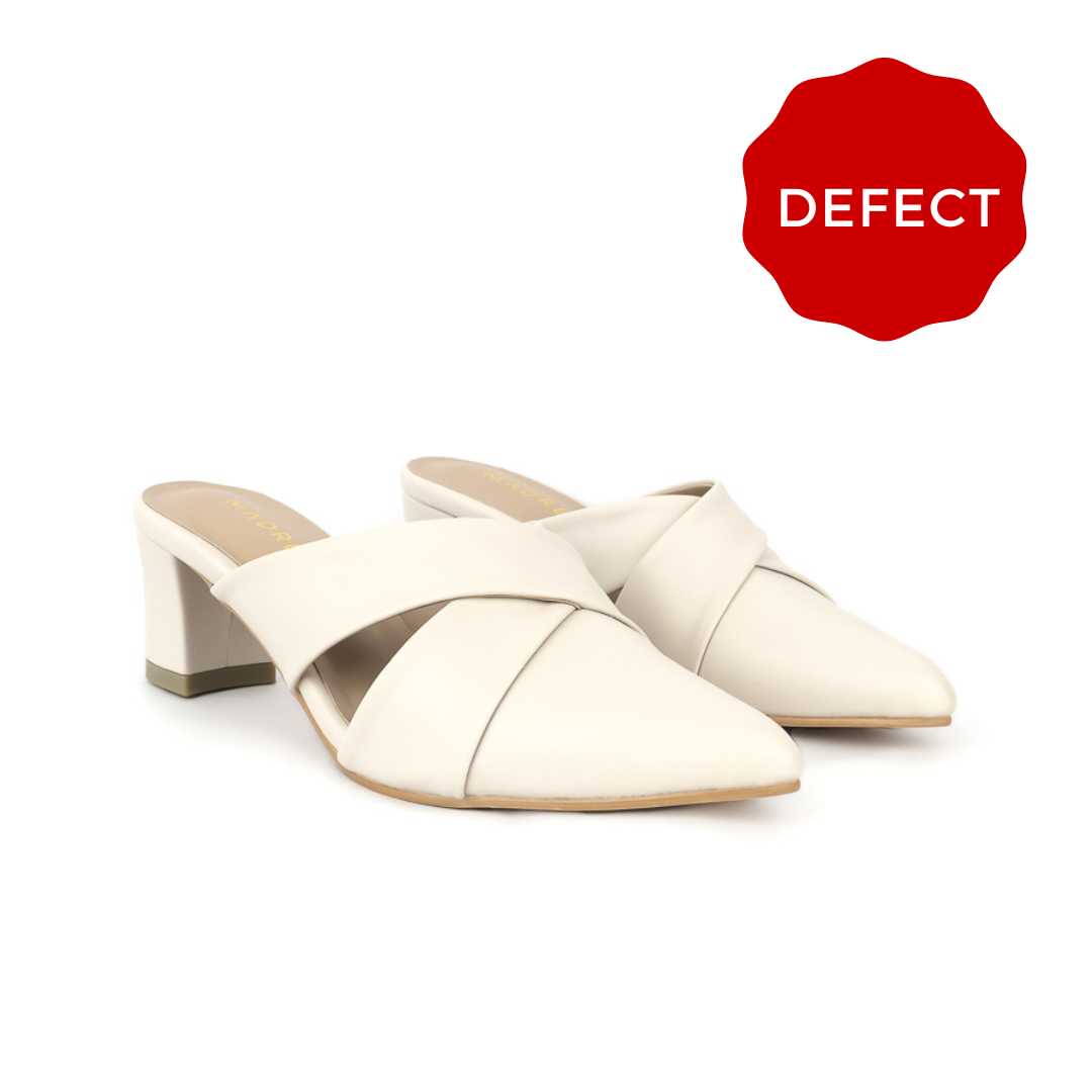 Defect Raysa Pointed Mule Heel