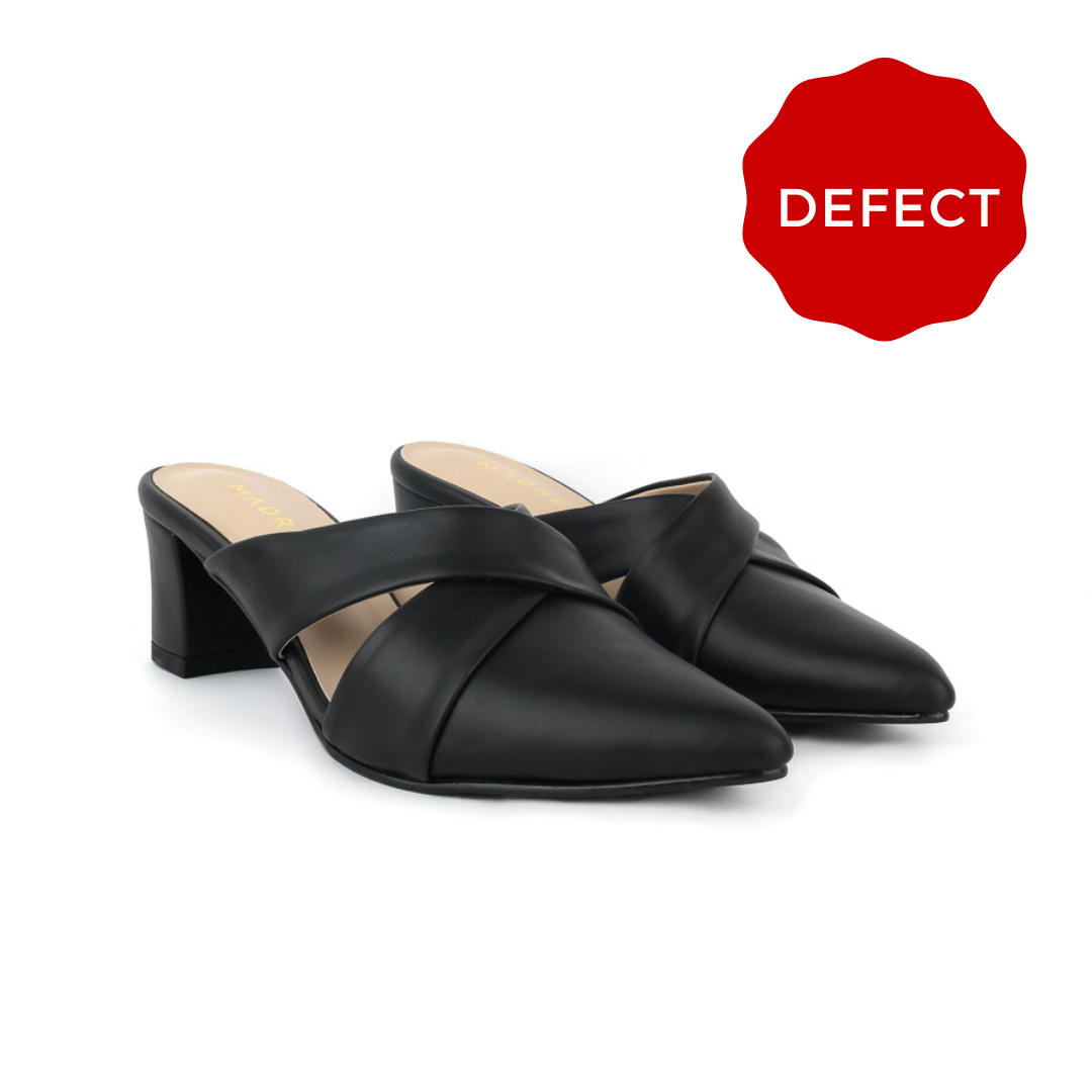 Defect Raysa Pointed Mule Heel