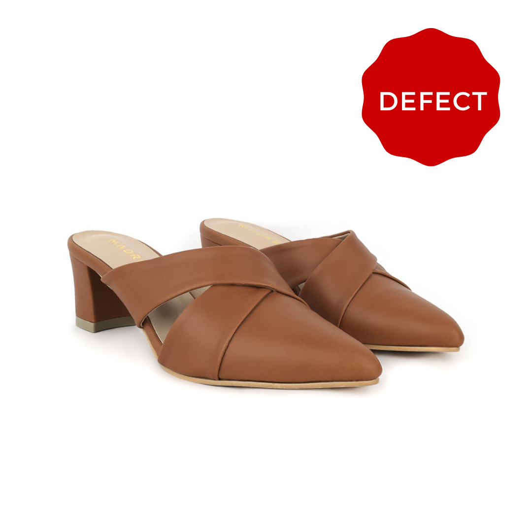 Defect Raysa Pointed Mule Heel