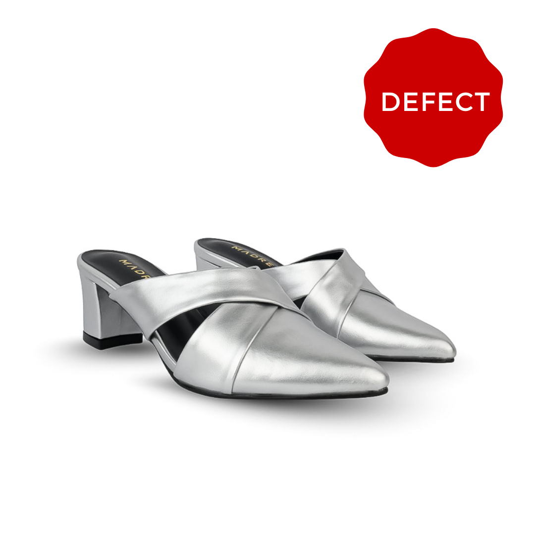 Defect Raysa Pointed Mule Heel