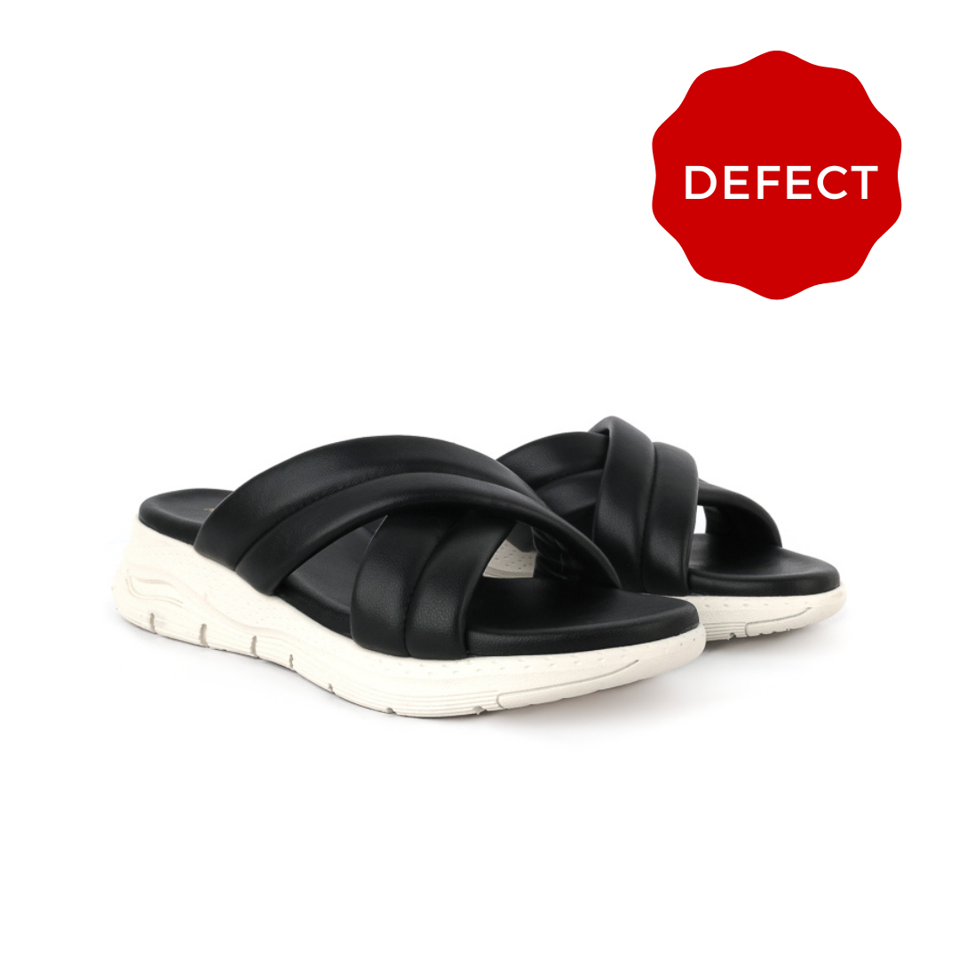 Defect Rika Criss-Cross Cushion Sandal