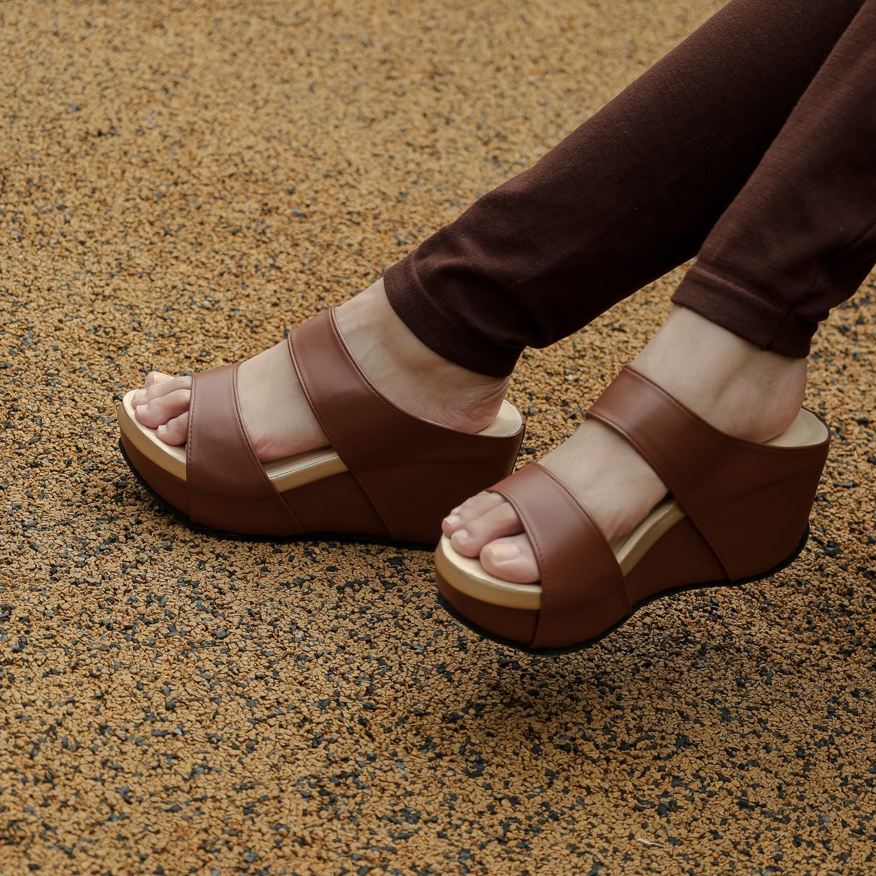 Deena X Platform Sandal