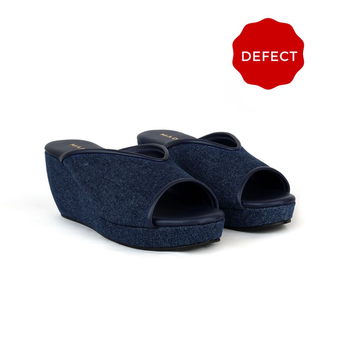 Defect Ratna Peep Toe Wedge Sandal