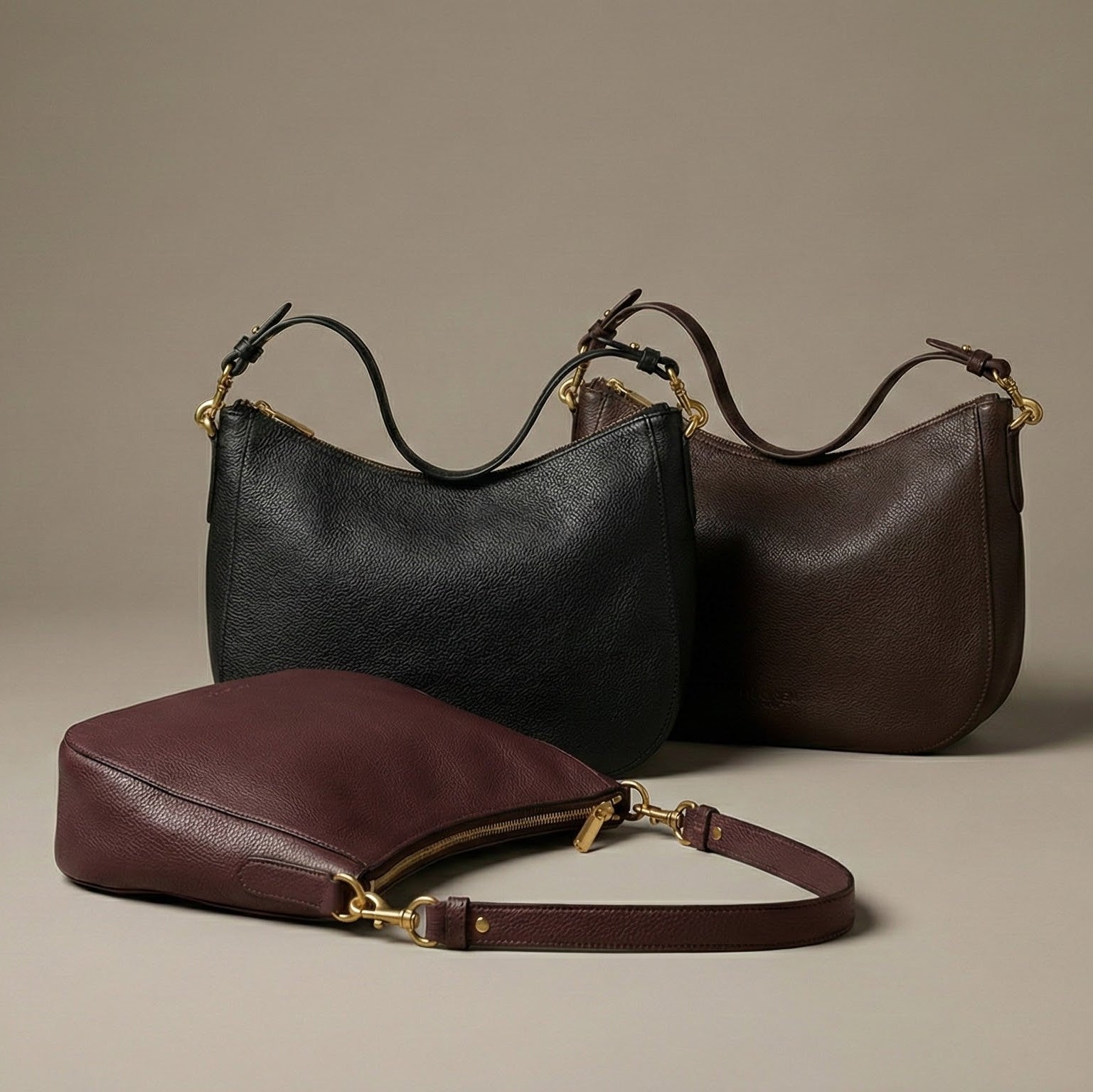 Elara Leather Shoulder Bag by ADRANI