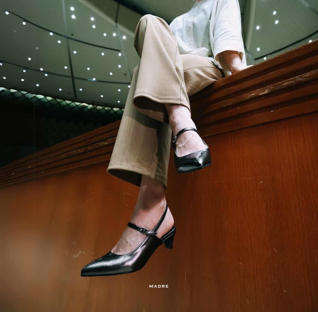 Sera Slingback Mary Jane Heel