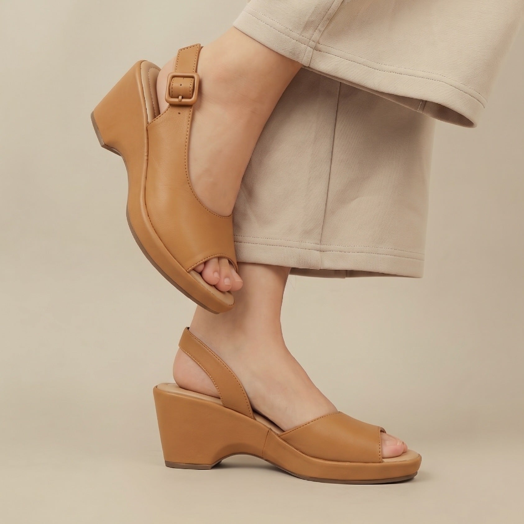 Mya Slingback Wedge