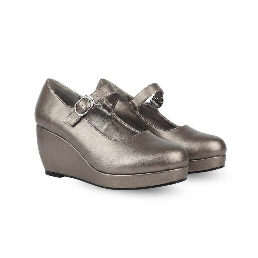 Ruby Mary Jane Buckle Wedge