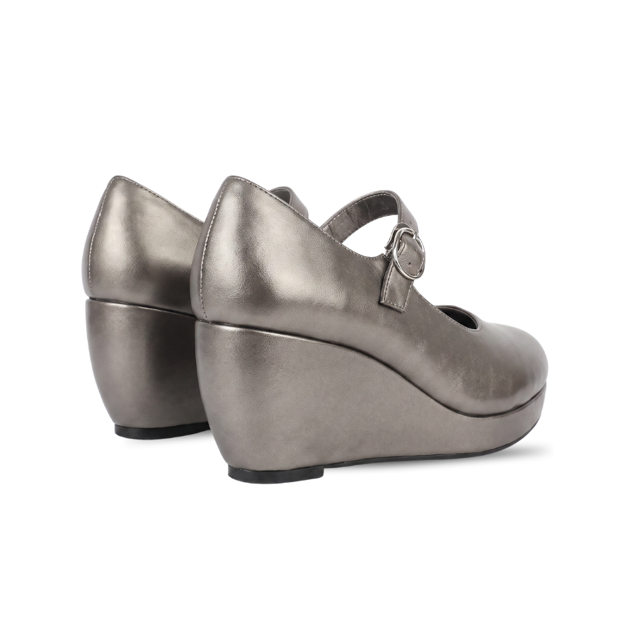 Ruby Mary Jane Buckle Wedge