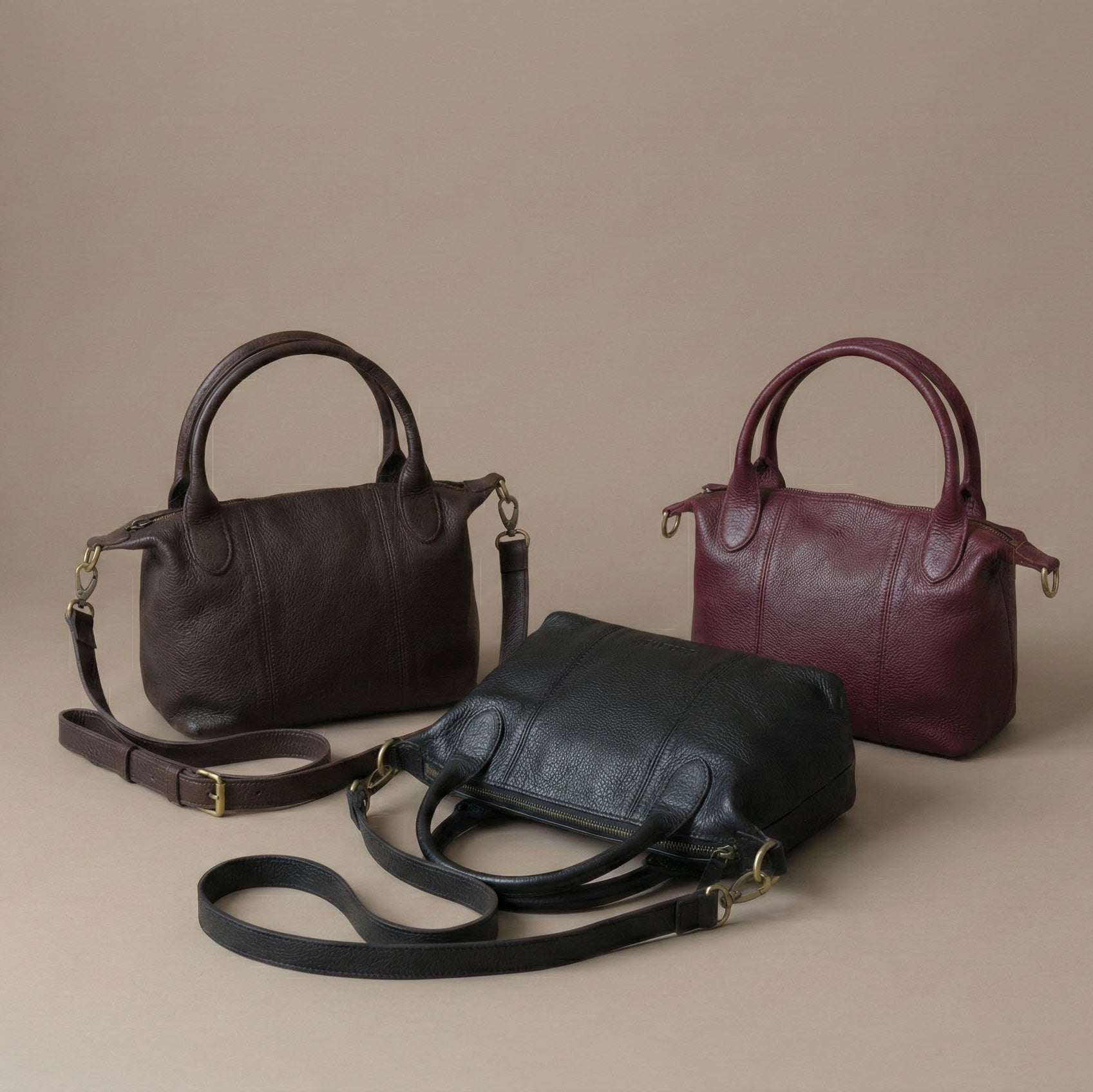 Siena Leather Tote Bag by ADRANI