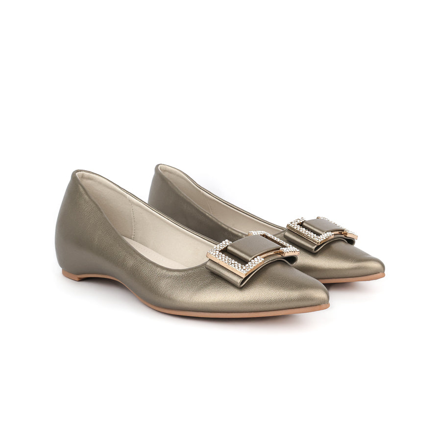 Ayra Diamond Ballerina Flats