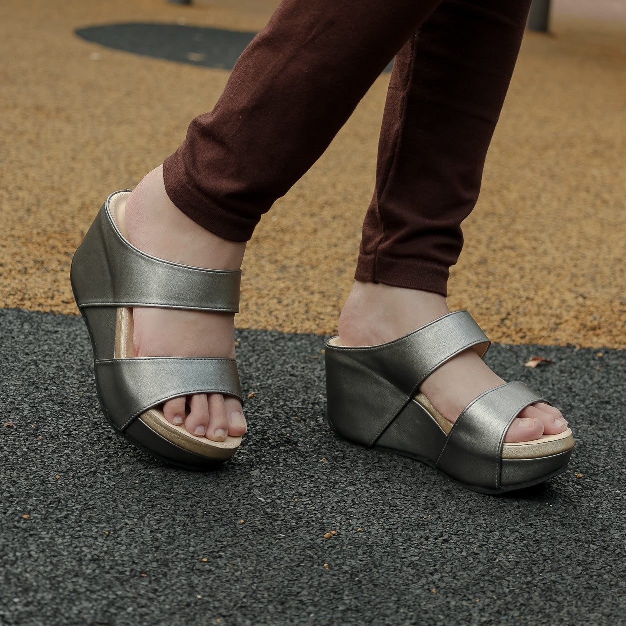 Deena X Platform Sandal