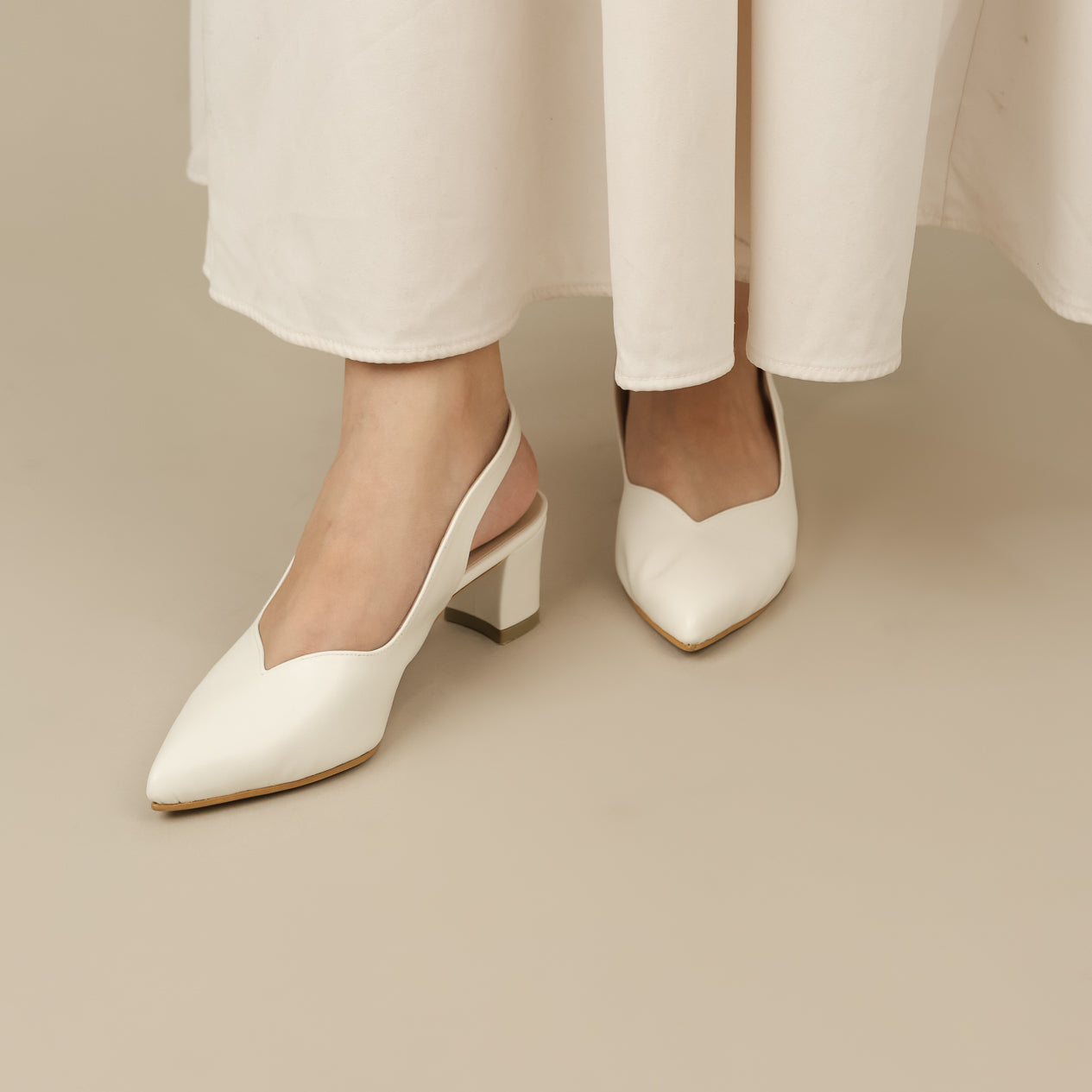 Vivy Pointed Slingback Heel