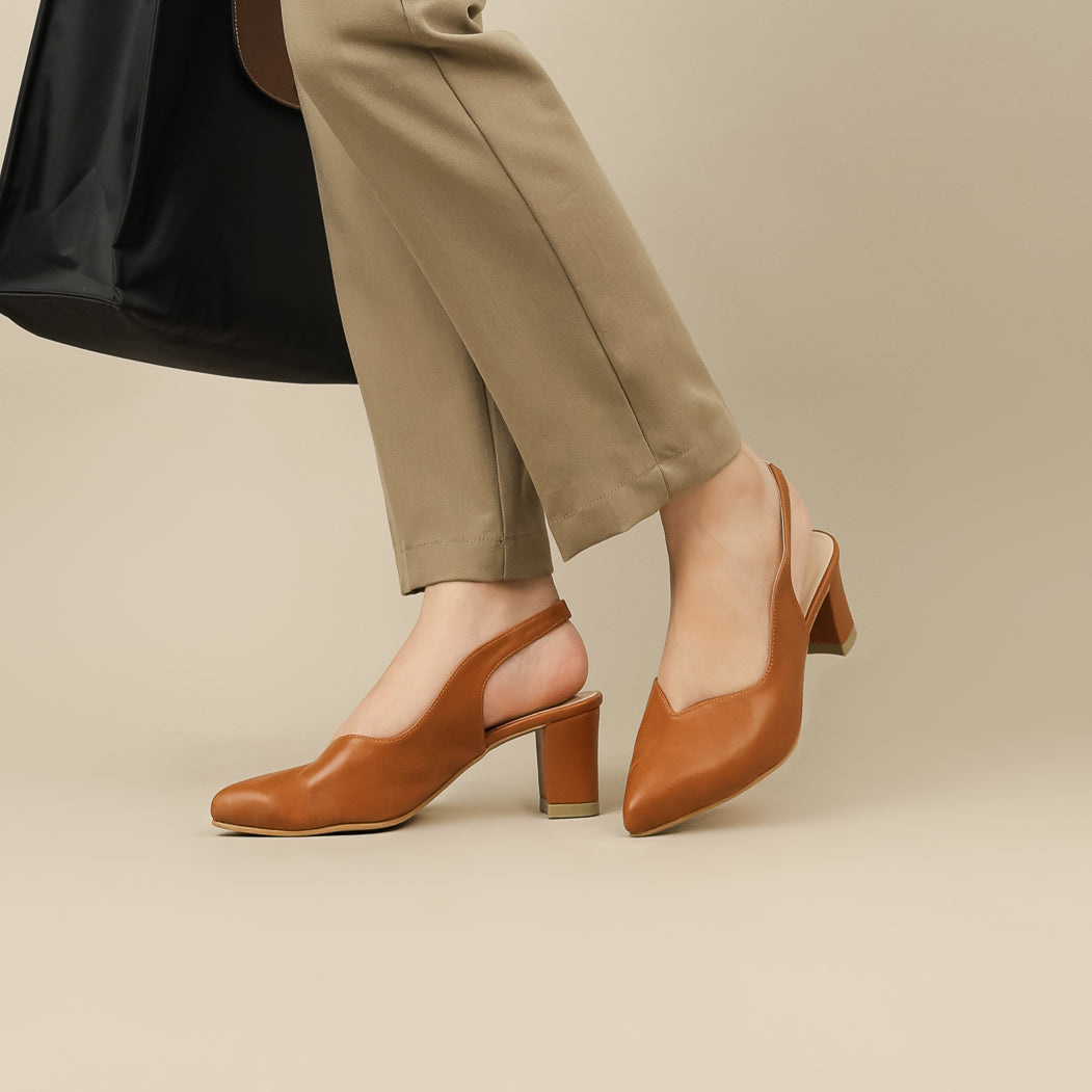 Vivy Pointed Slingback Heel