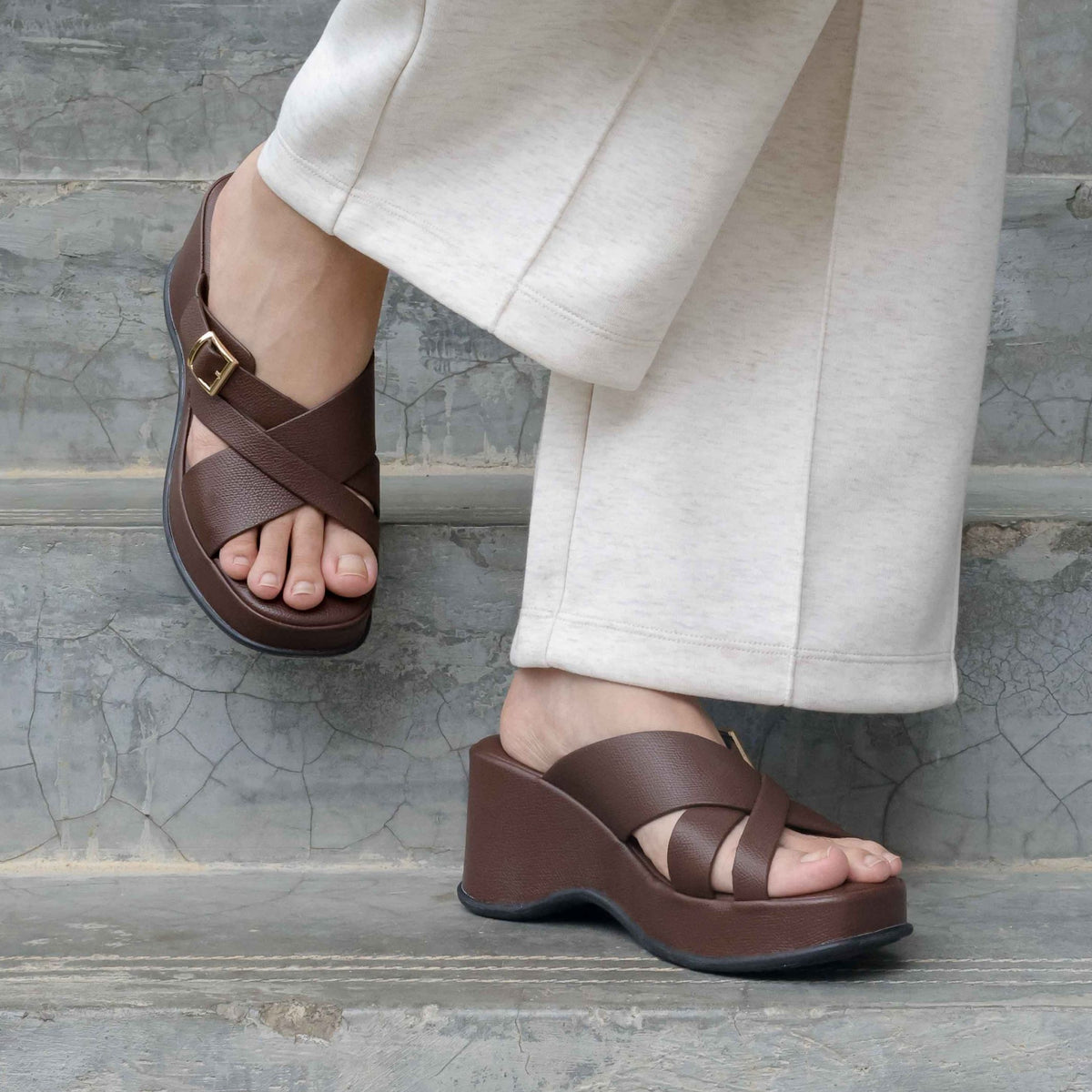 Naily Platform Sandal