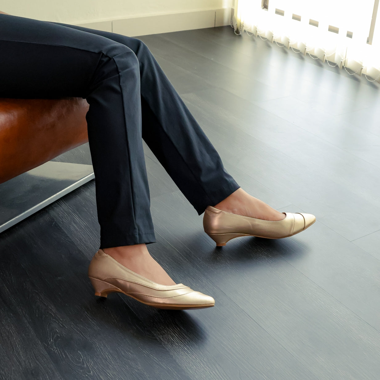 Seroja X Pointed Kitten Heel