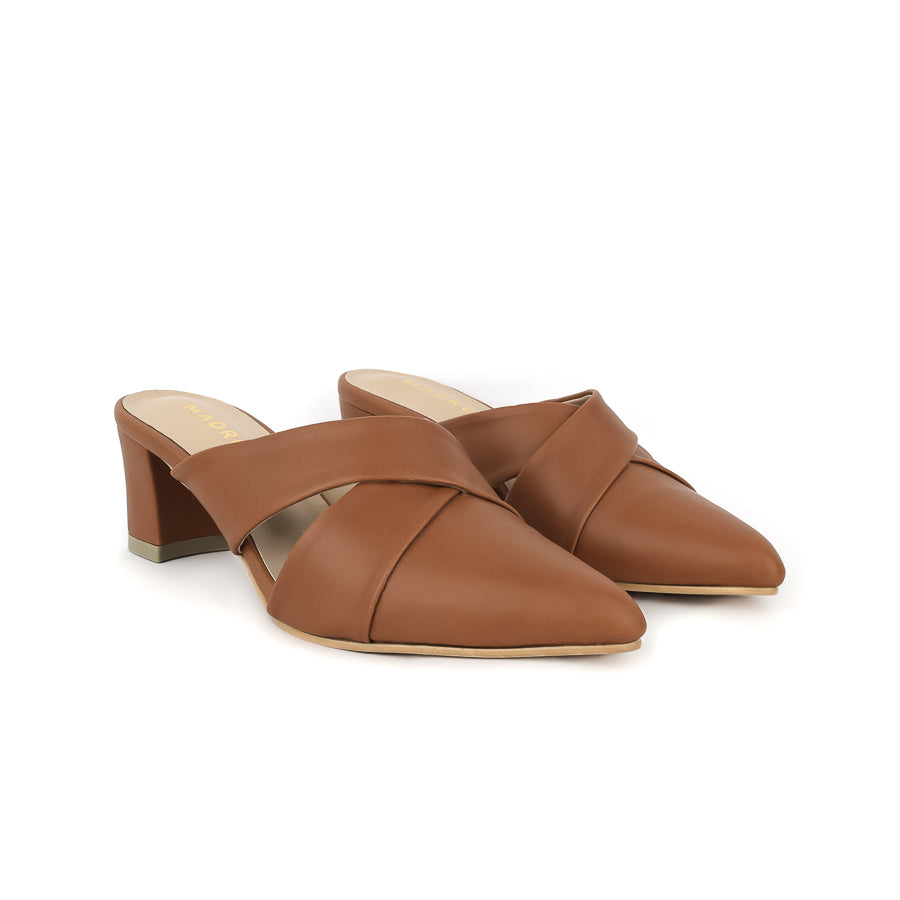 Raysa Pointed Mule Heel