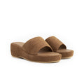 Corduroy Sandals Madre 35 Brown 