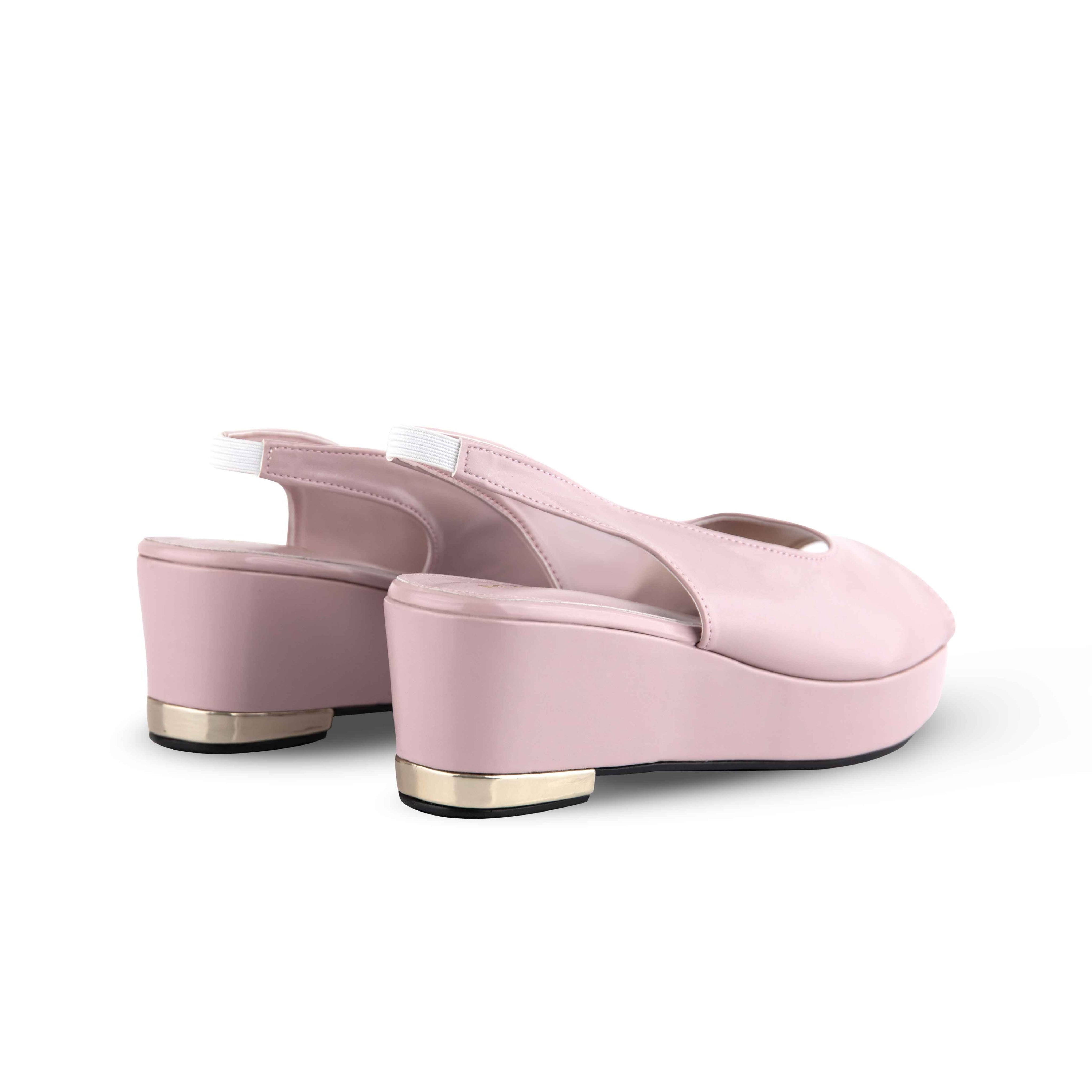 Defect Dhea Slingback Peep Toe Wedge