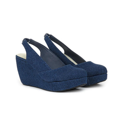 Reana Wedges Madre 35 Blue Jeans 