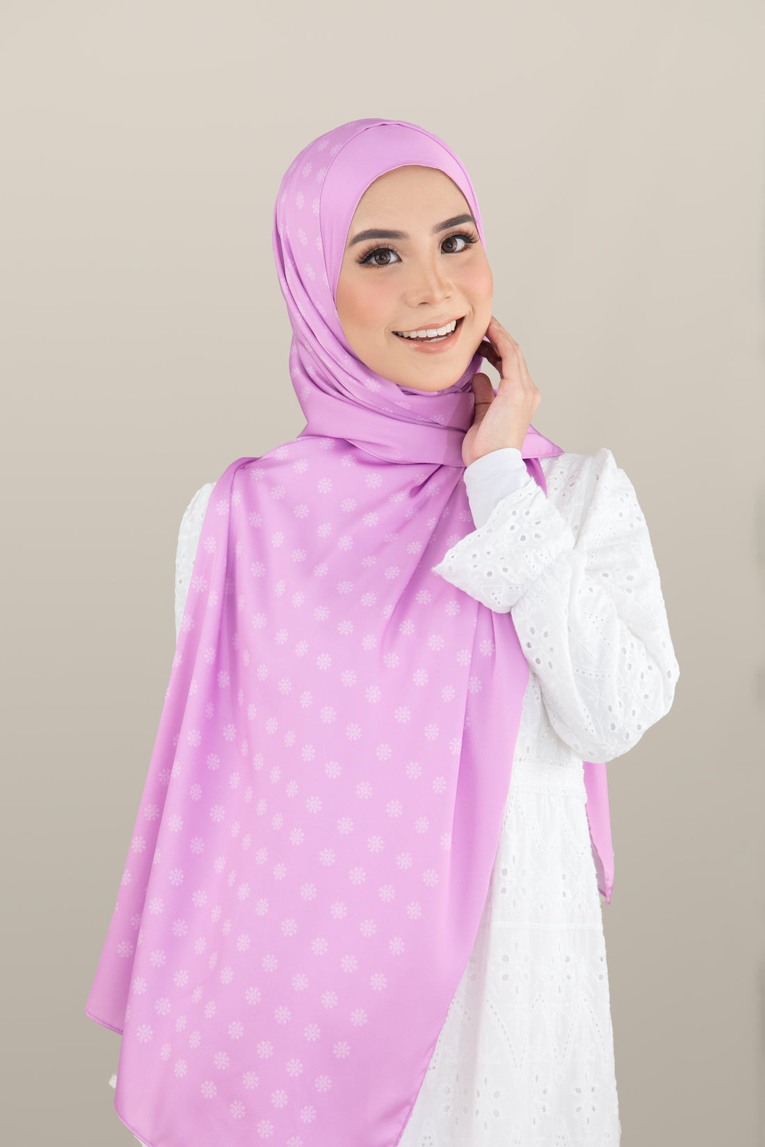 Eevie Premium Shawl - Violet